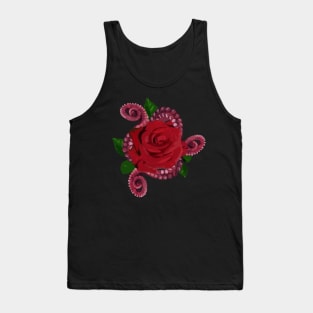 Rose with Tentacles Tank Top